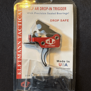 Elftmann B&T Elf Match Pro Trigger SE Curved “Legacy Trigger” For B&T Polymer Lower Firearms -FITS B&T & ALL AR PLATFORMS.