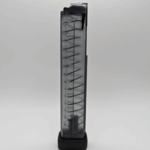 CA Compliant 10 Round B&T Magazine for MP9/TP9/APC9/GHM9/SPC9 30 round Body, cal. 9mm. BT-30183-N Translucent