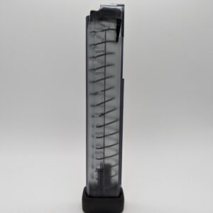 Compliant 10 Round B&T Magazine for MP9/TP9/APC9/GHM9/SPC9 30 round Body, cal. 9mm. BT-30183-N Translucent (photo does not represent final product)