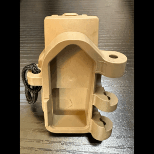 BT-361742 - Black B&T adapter for APC pistol calibers(9/40/45) for MBT stock. (polymer) Inc. hydraulic buffer. Excludes hinge pin.