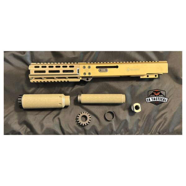 B&T GHM9 Gen 3 Coyote Tan Upper
Receiver Complete SD (without bolt)

BT-450246-CT-SD-KIT - Image 2