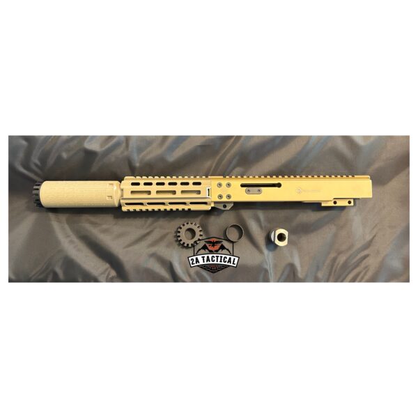 B&T GHM9 Gen 3 Coyote Tan Upper
Receiver Complete SD (without bolt)

BT-450246-CT-SD-KIT