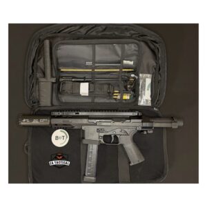 B&T SPC9 SD w/Telescopic Brace host & Glock Lower (NFA) BT-500003-SD-TB-KIT.  Black 9mm. Free speed loader Included.